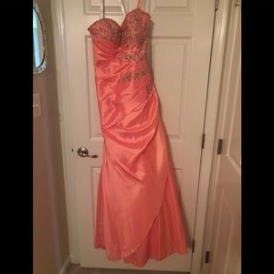 Gorgeous Coral Gown